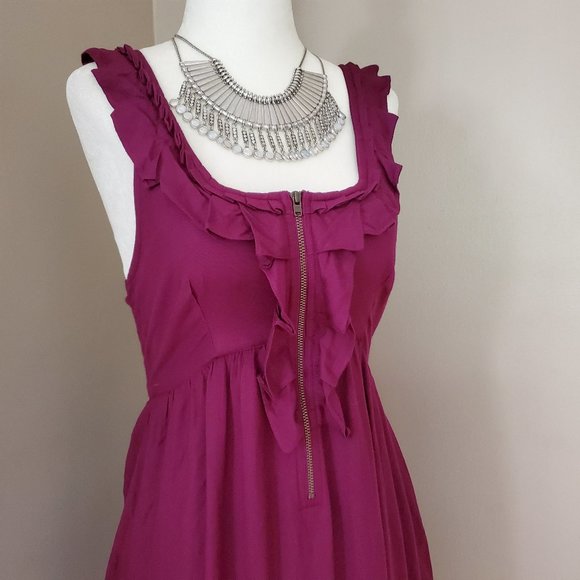 Urban Outfitters Kimchi Blue Purple Ruffle Sundress Size S NWT - Picture 8 of 16